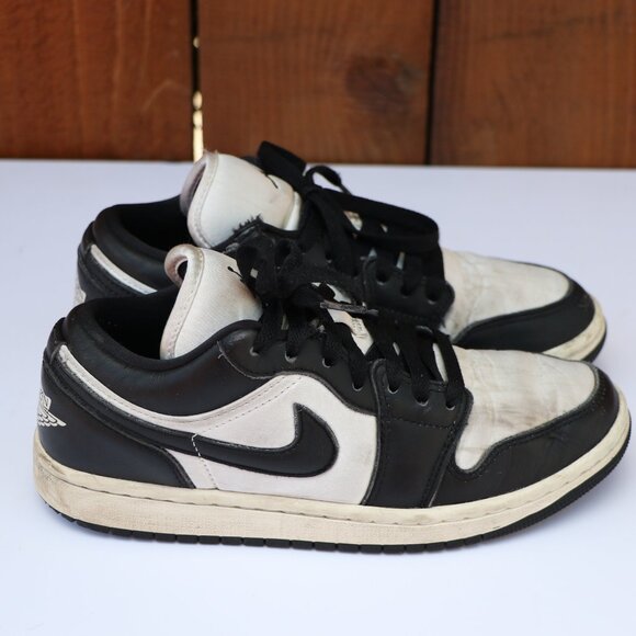 Nike Air Jordan 1 Low SE Vintage Panda Sail Black Womens Sizes - Women Size 7 - Picture 5 of 12